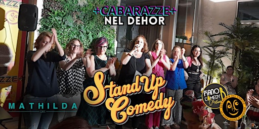 Imagem principal de Stand-up Comedy CABARAZZE open mic NEL DEHOR!