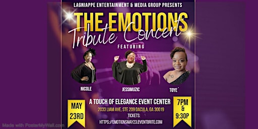 A Salute To The Emotions Tribute Concert primary image