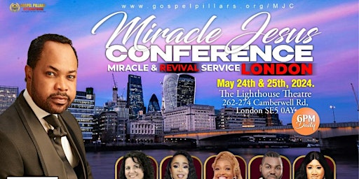 Imagem principal de Miracle Jesus Conference with Prophet Isaiah MacWealth