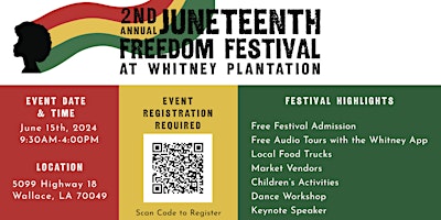 2nd Annual Juneteenth Freedom Festival primary image