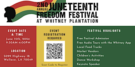 2nd Annual Juneteenth Freedom Festival