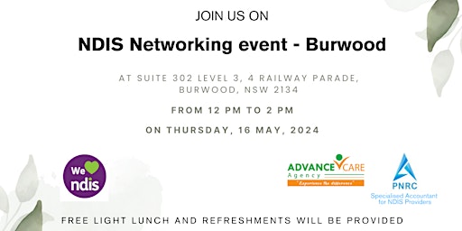 NDIS Networking event - Burwood primary image