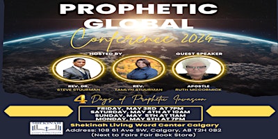 Imagem principal do evento Prophetic Global Conference 2024