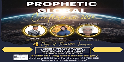 Image principale de Prophetic Global Conference 2024