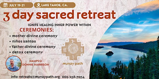 Image principale de SACRAMENT RETREAT -LAKE TAHOE, CA.