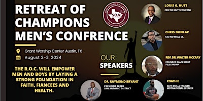 Retreat of Champions Men's Conference 2024 primary image