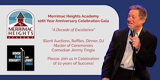 Hauptbild für Merrimac Heights Academy 10th Anniversary Gala - "A Decade of Excellence"