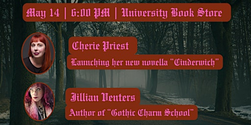 Hauptbild für University Book Store Presents Cherie Priest with Jillian Venters