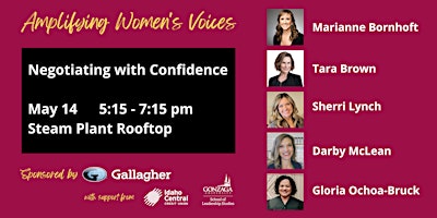 Amplifying Women's Voices:  Negotiating with Confidence primary image