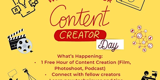 Imagem principal do evento Content Creator Day