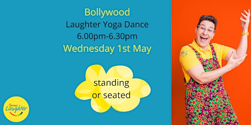 Bollywood Laughter Dance & Laughter Yoga - UK ONLINE primary image