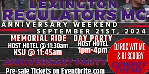 Purple Rose SC / Lexington Regulator MC Anniversary  primärbild