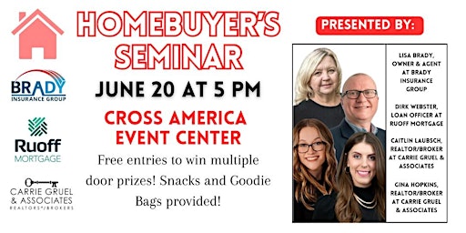 Home Buyer Seminar - Carrie Gruel and Associates primary image