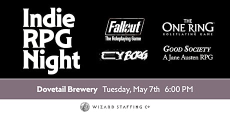 Indie RPG Night @ Dovetail Brewery