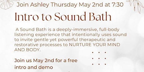 Intro to Sound Bath
