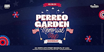 Perreo Garden: Memorial Day- Latin & Reggaetón Party  primärbild