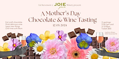 Mother’s Day Chocolate & Wine Tasting primary image
