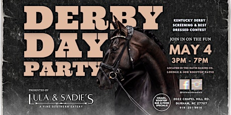 Lula and Sadie's Derby Day Party!