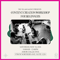 Hauptbild für Content Creation Workshop for Beginners in Business