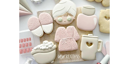 Imagem principal de Spa Day Cookie Decorating Class - with FREE DRINK!