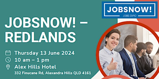 JobsNow! - Redlands (Job Seeker Registration) primary image