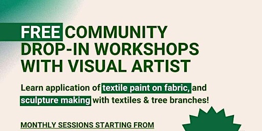 Community Drop-in Workshop with Visual Artist  primärbild