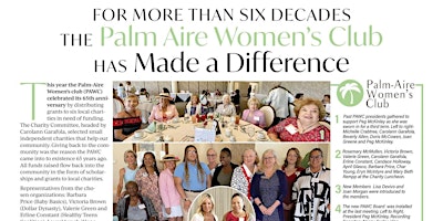 Palm Aire Women's Club May 10, 2024 Luncheon primary image