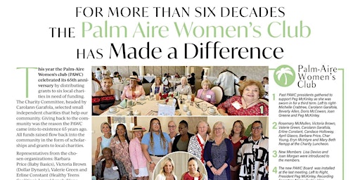 Imagem principal do evento Palm Aire Women's Club May 10, 2024 Luncheon