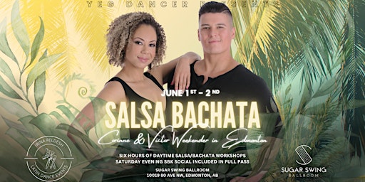 Salsa Bachata Weekender with Victor Alexis and Corinne Tardieu primary image