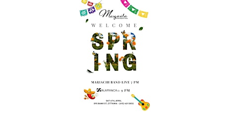 Mariachi spring party at Margarita!