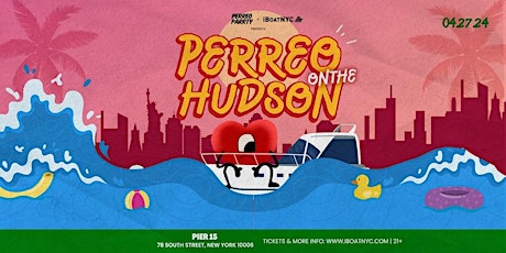 Imagen principal de PERREO on the Hudson Yacht Cruise | Latin Boat Party Kick Off