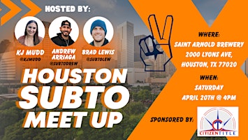 Hauptbild für Houston Subto Real Estate Meetup