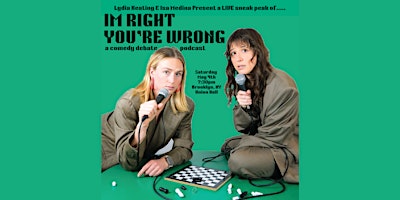 IM RIGHT YOU'RE WRONG LIVE primary image