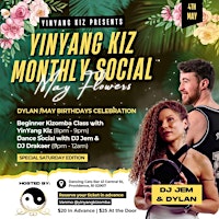 YinYang Kiz Monthly Social: May Flowers + Dylan's Birthday Celebration primary image