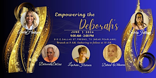 Imagem principal do evento Empowering the Deborah's