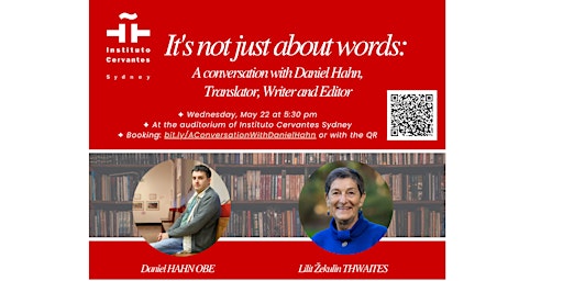 Imagem principal do evento It's not just about words: a conversation with Daniel Hahn, Translator, Writer and Editor