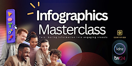 Primaire afbeelding van IDNZ x Techweek 2024 Infographics Design Masterclass