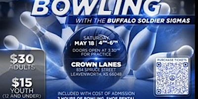 2nd Annual Bowling with the Buffalo Soldier SIGMAs Tournament primary image