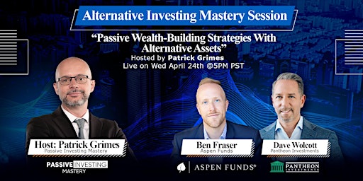 Image principale de Passive Wealth-Building Strategies With Alternative Assets