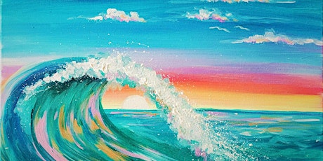 Colorful Wave - Paint and Sip by Classpop!™