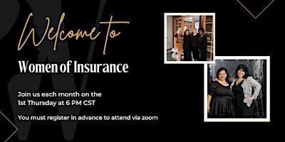 Imagem principal do evento Welcome to Women of Insurance