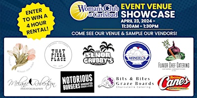 Woman's Club of Carlsbad - Venue & Vendor Showcase 2024 primary image