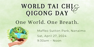 World Tai Chi & Qigong Day primary image