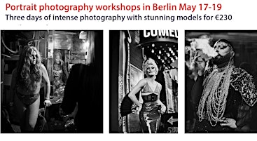 Photo workshop; shooting portraits in Berlin  primärbild