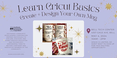 Intro to Cricut Workshop: Design Your Own Mug!