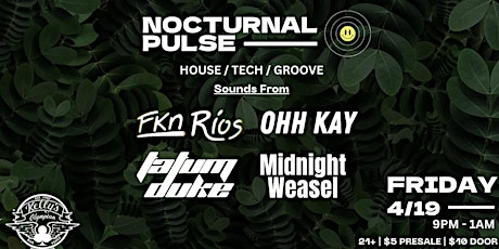 Hauptbild für Nocturnal Pulse featuring: FKn Rios, OHH KAY, Tatum Duke, MIdnight Weasel