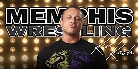Imagem principal de JUNE 2  |  Kid Kash is coming to Memphis Wrestling!