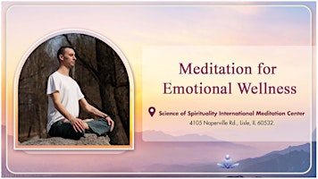 Hauptbild für Meditation for Emotional Welness