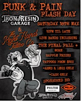 Imagem principal do evento Punk & Pain Tattoo Flash Day