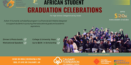 African Student Graduation Ceremony primary image